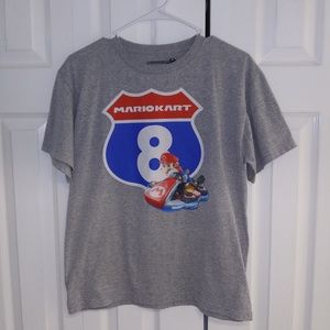Nintendo Mario Kart Interstate 8 T-Shirt Boys L
